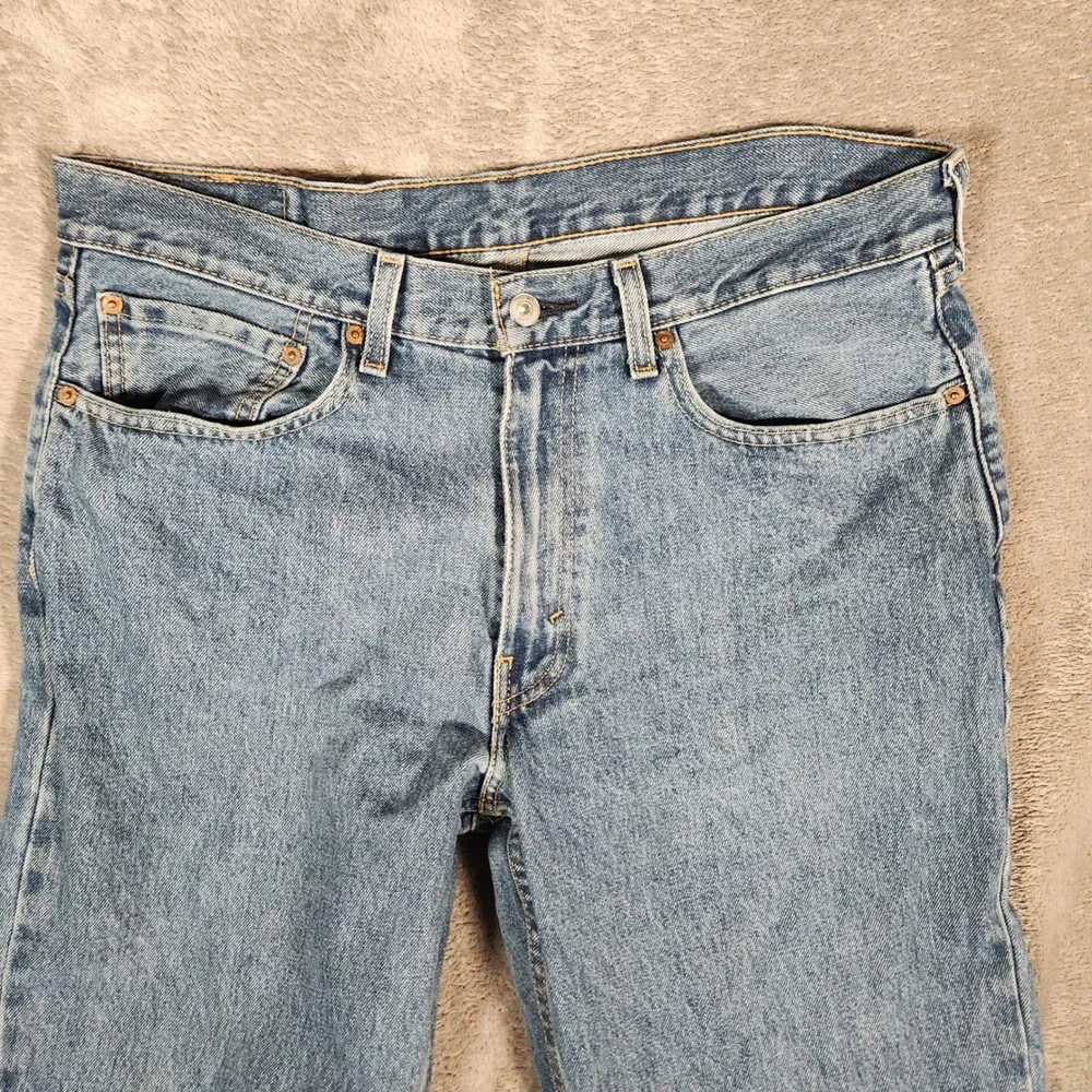 Levi's 550 Original Fit Mens Jeans Medium Wash Button Fly Size‎ 36x32